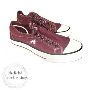 Converse One Star Red Canvas